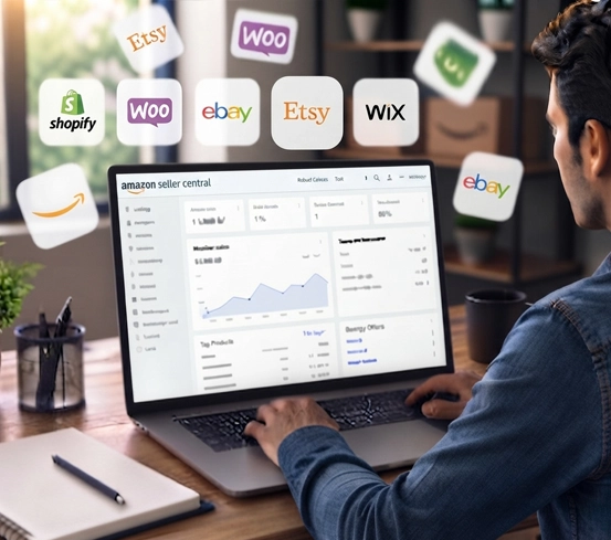 E-commerce and marketplace store management